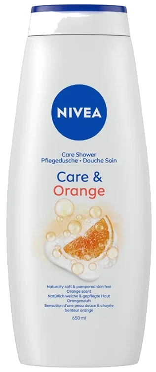 Nivea Shower Creme Orange 650ml