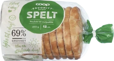 Favorittbröd Spelt 12pk 450g