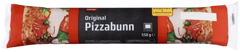 Coop Original Pizzabunn 550g