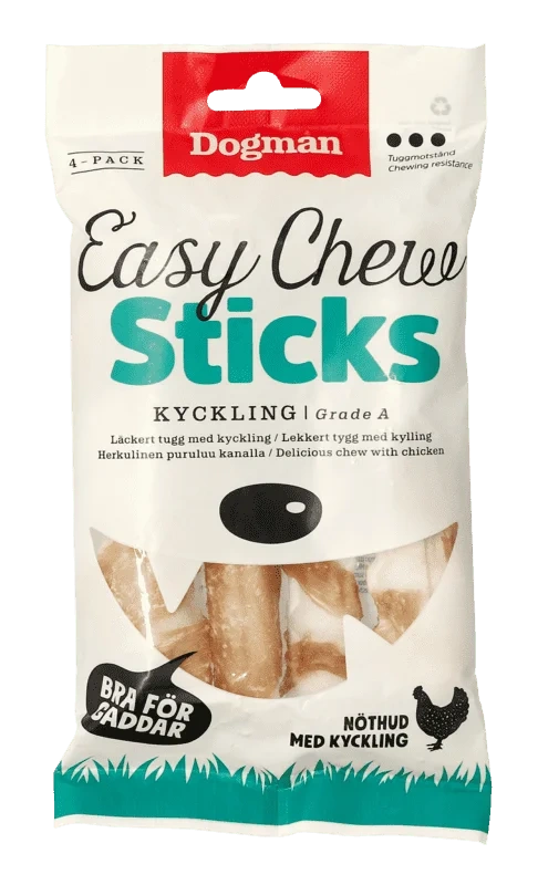 Easychew Sticks Tyggepinne 4pk Dogman