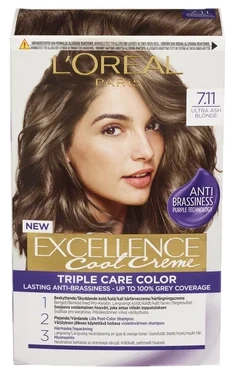 Loreal Paris Excellence Creme Ultra Ash Blond 7.11