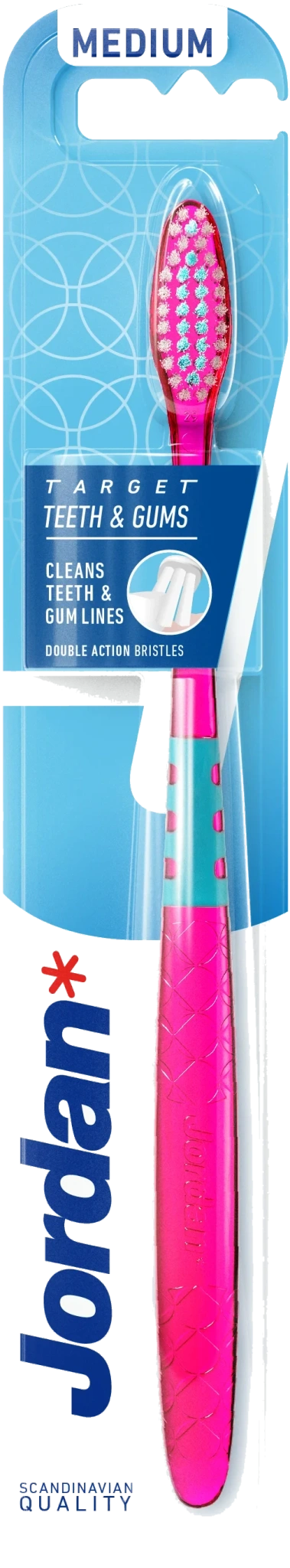 Tandborste Target Teeth & Gums Medium