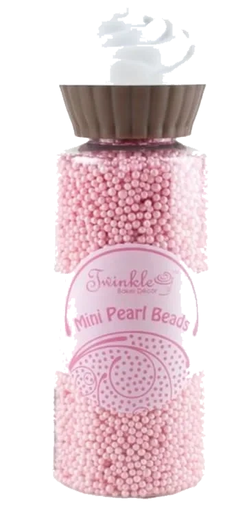Kakestrø Mini Perler Rosa 75g Twinkle