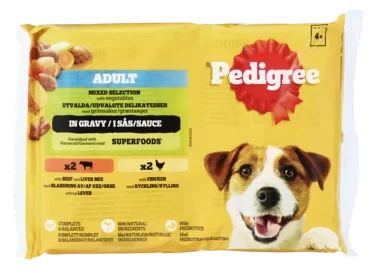 Pedigree Pouch Kylling&Biff&Grønnsaker