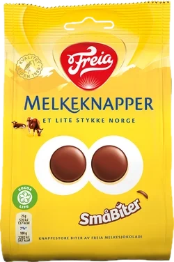 Melkeknapper Småbiter 145g
