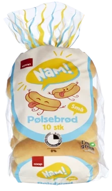 Coop Nam Små Pølsebrød 300g