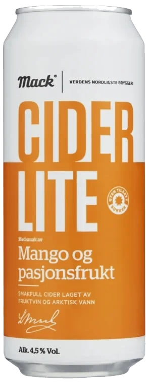 Mack Cider Mango/passion Lite 0.50l bx