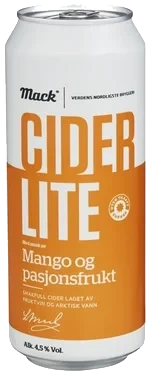 Mack Cider Mango/passion Lite 0.50l bx