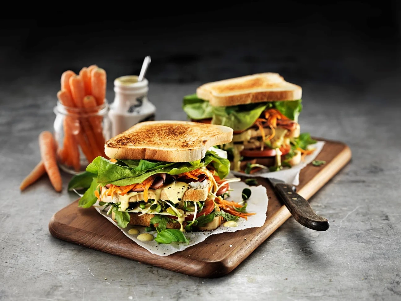 Sandwichbröd ljust