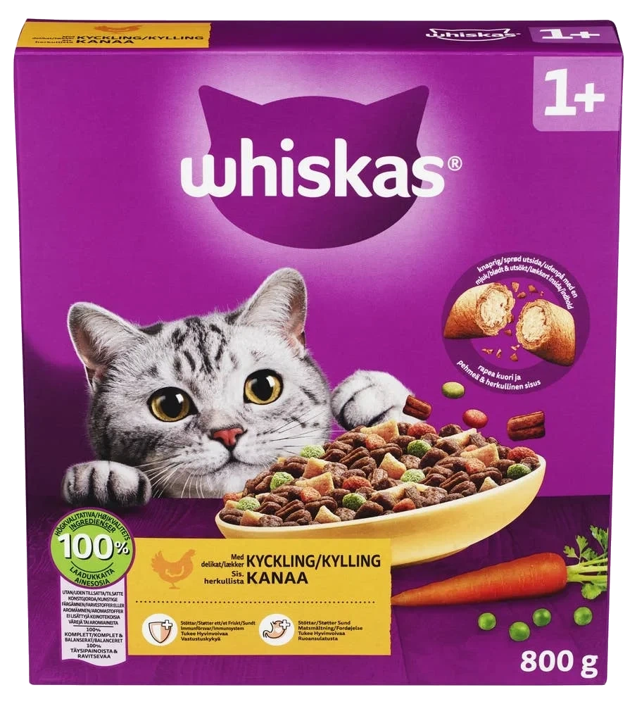 Tørrfôr til katter +1 år