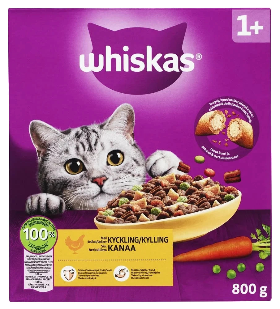 Tørrfôr til katter +1 år