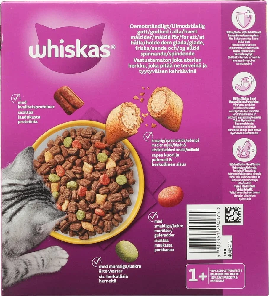 Tørrfôr til katter +1 år