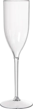 Champagneglass Elegance Tritan Gjenbrukbar 13cl Transp