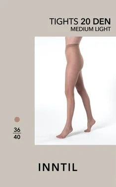 Tights, 20 den, Medium Light, 36-40