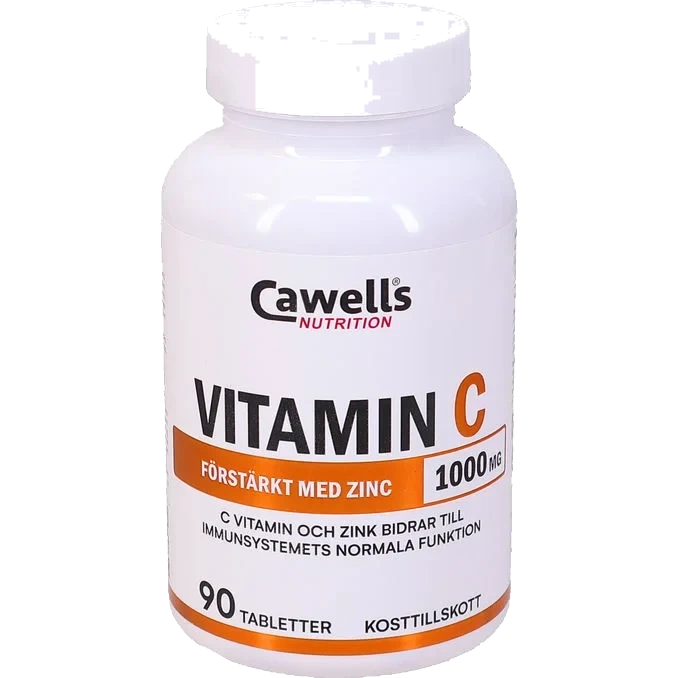 Vitamin C med Zinc 90 Tabletter