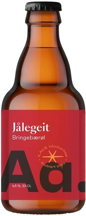 Jålegeit Bringebærøl 0,33l Fl Kaab Bryggeri