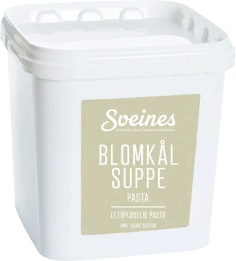 Blomkålsuppe Glutenfri