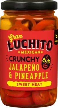 Crunchy Jalapeno & Pineapple 215g