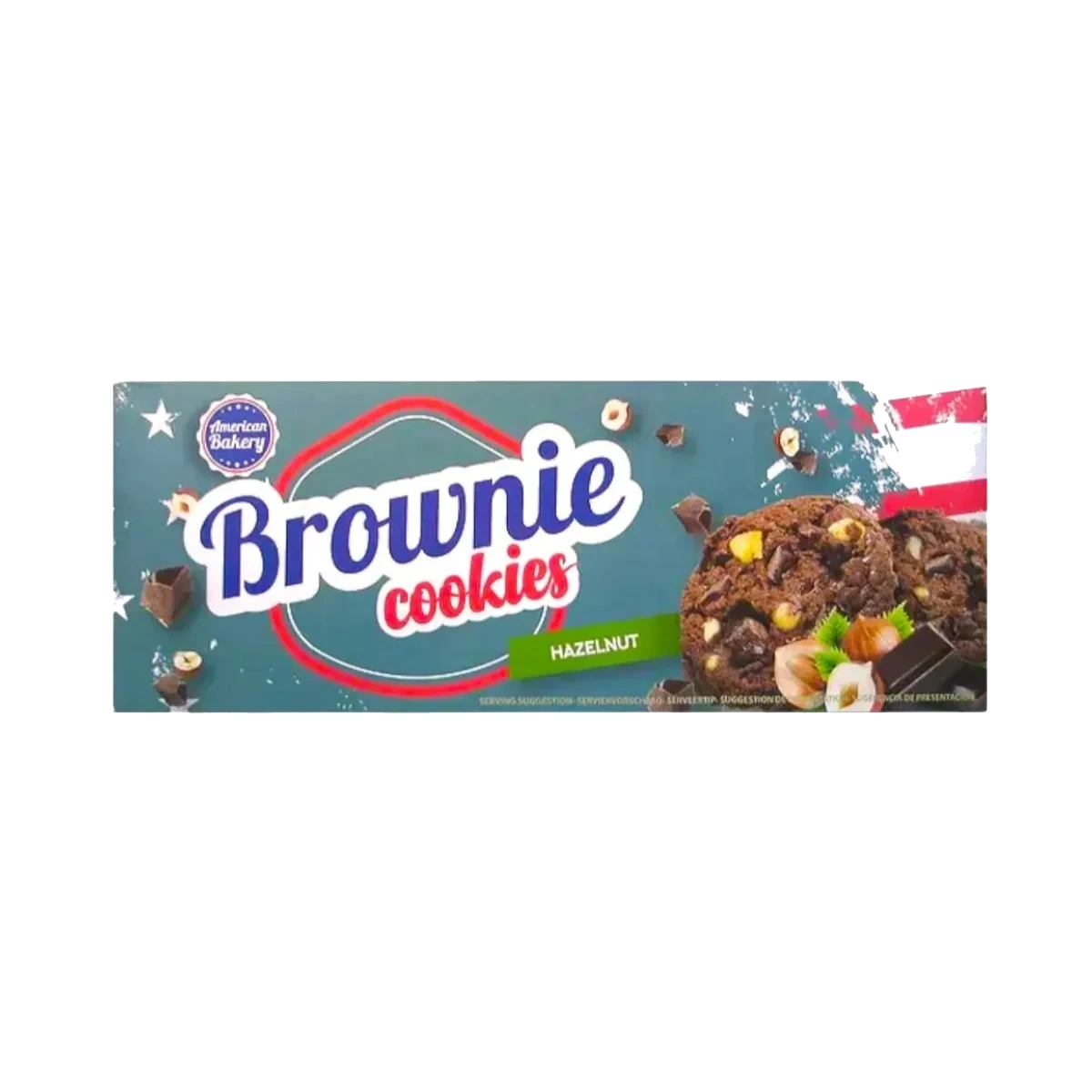 American Bakery Brownie Cookies Hazelnut 106 g
