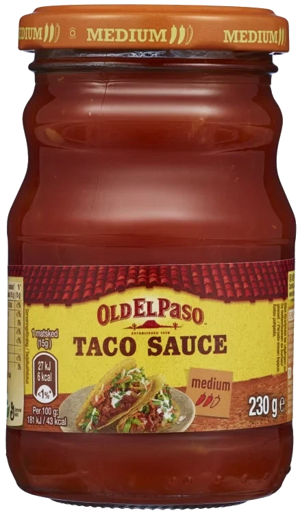 Tacosaus Medium 230g Old El Paso