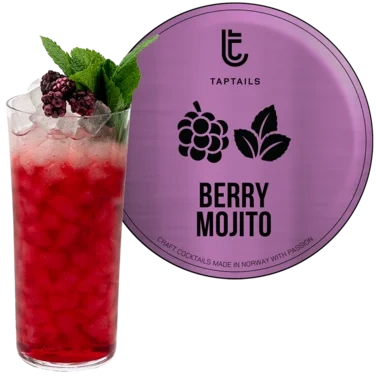 Taptails Berry Mojito 8% Key Keg 20l