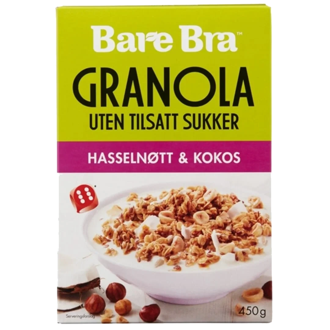 Hasselnøtt & Kokos 450g