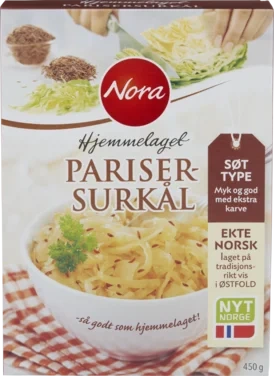 Parisersurkål Hjemmelaget 450g Nora