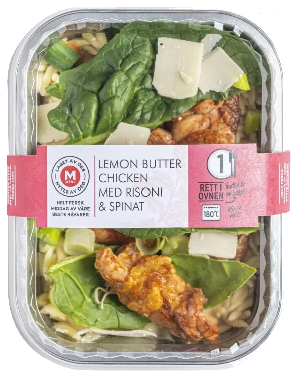 Butter Chicken Lemon m/Risoni pr stykk