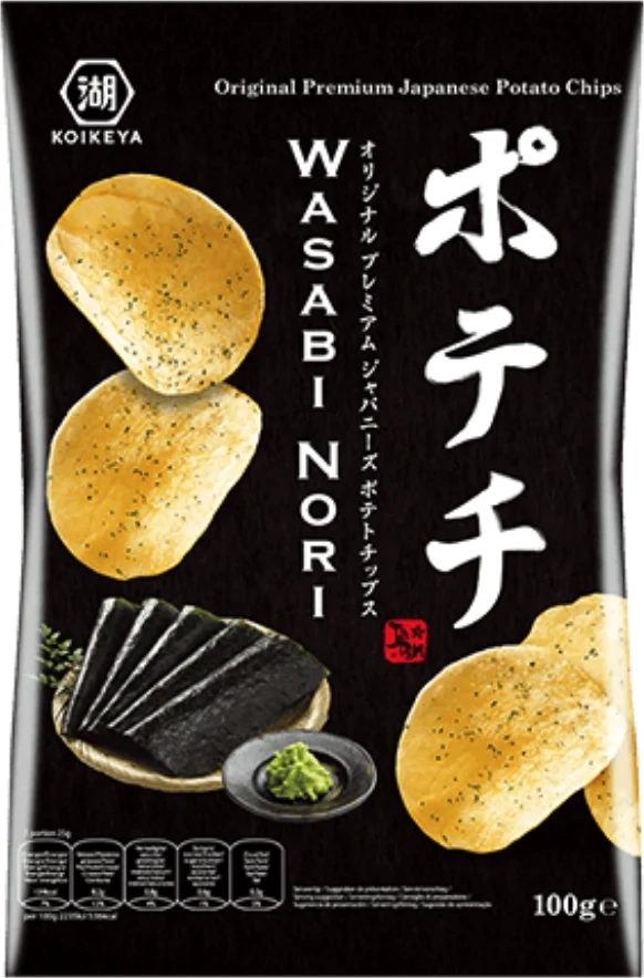 Koikeya Chips Wasabi 100g