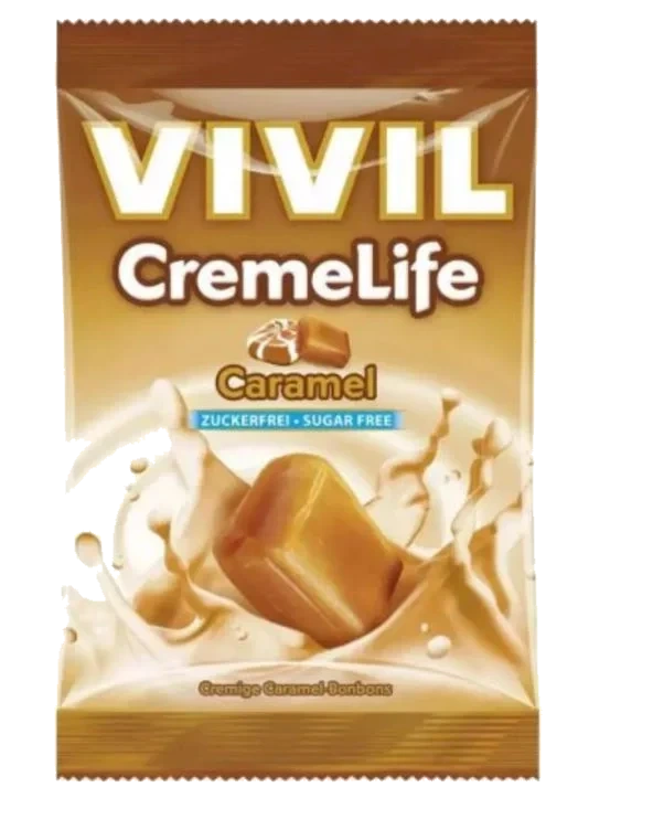 Kremdrops Karamell Sukkerfri 110g Vivil
