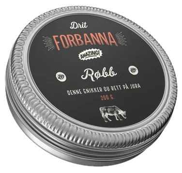 Røbb Rødt Kjøtt 200g Drit Forbanna