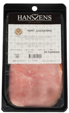 Røkt Juleskinke Sk 250g Hanssens