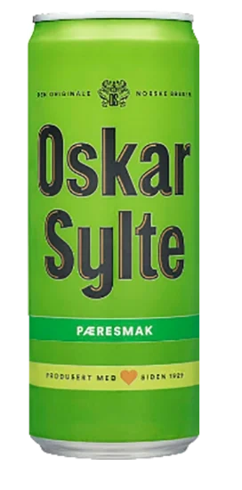 Oskar Sylte Pæresmak U/Sukker 0,33l
