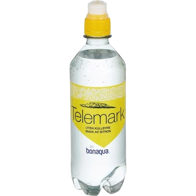 Telemark Kildevann U/Kullsyre M/Sportscap Sitron 24x0,5l