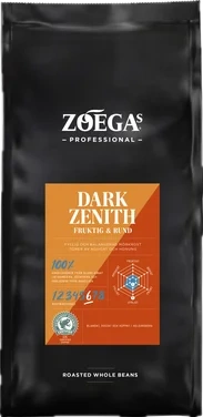 Zoegas Dark Zenith Hele Bønne 750g