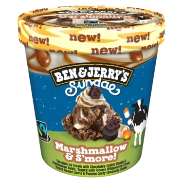 Ben&Jerry's Marshmallow & S'More 427ml