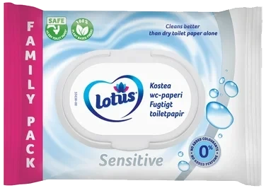 Lotus Fuktig Toalettpapir 80stk