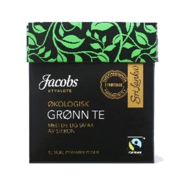 Te Grønn M/sitron Jacobs Utvalgte Økologisk