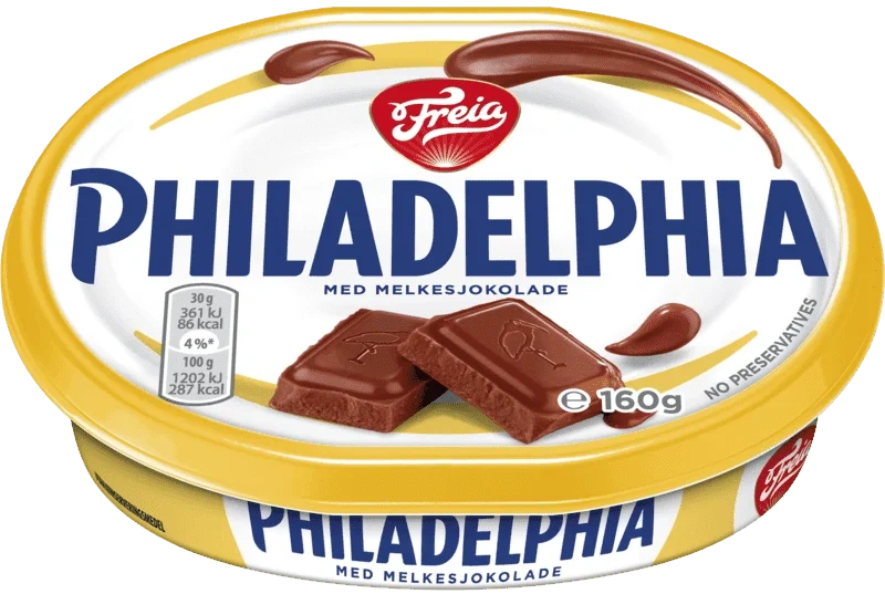 Philadelphia Kremost m/ Freia Melkesjokolade 160g
