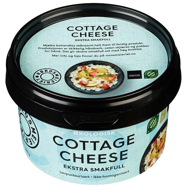 Cottage Cheese Økologisk 240g Røros