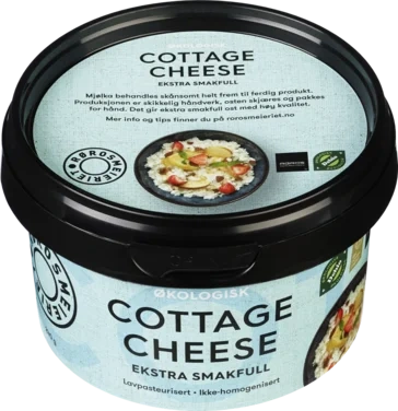 Cottage Cheese Økologisk 240g Røros