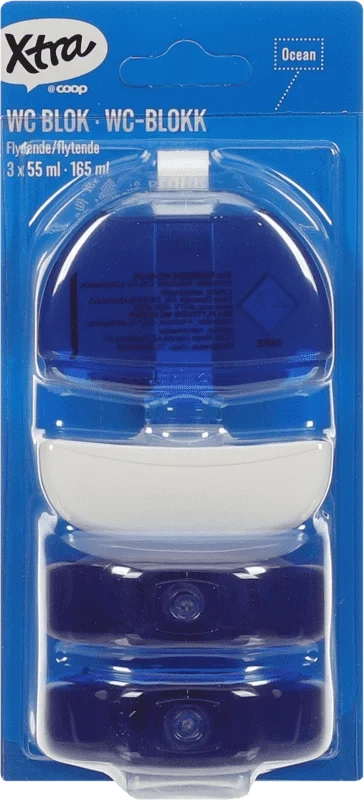 X-tra WC Blokk Flytende Ocean 165ml