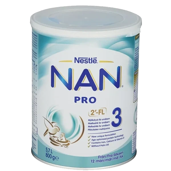 Nan Pro 3 Fra 12mnd 800g Nestle