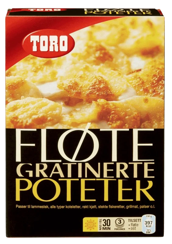 Toro Fløtegratinerte Poteter 104g