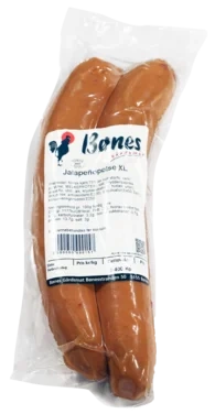 Jalapeñopølse Xl 400g Bønes Gårdsmat