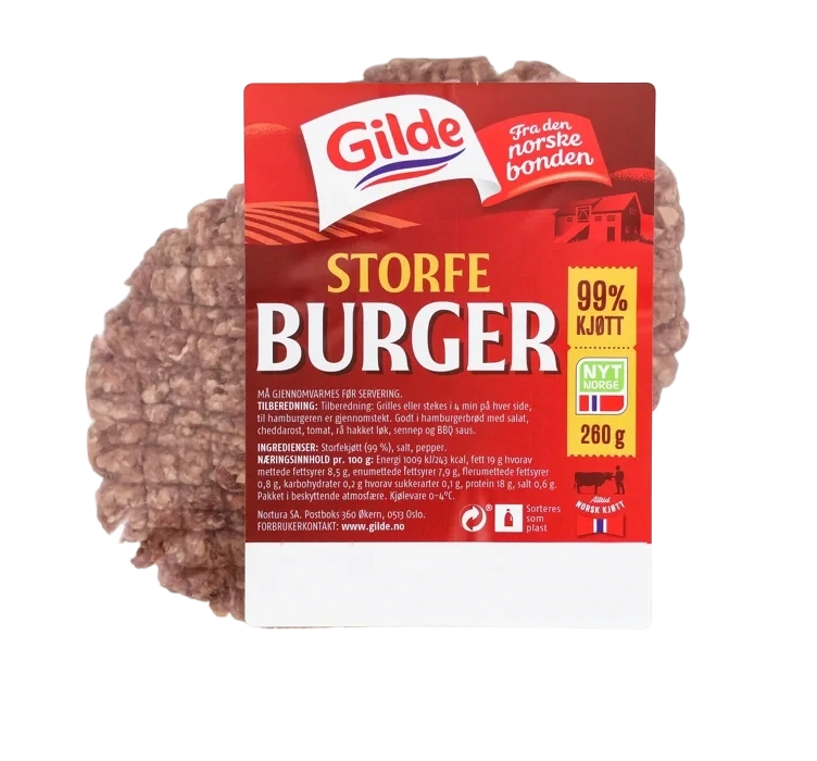 STORFE BURGER 2x130g gilde