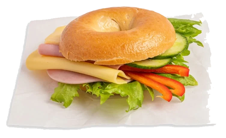 Bagel m/Ost&Skinke