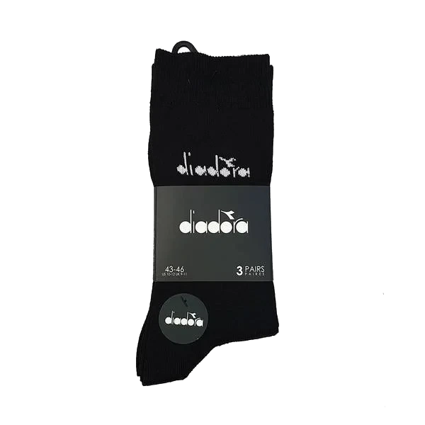 3pk Dressokker Sort