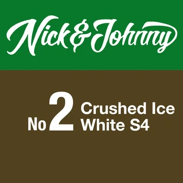 Nick & Johnny No2 Crushed Ice White S4