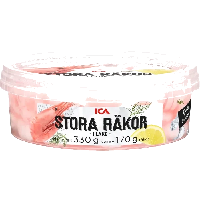 Räkor stora i lake 170g ICA